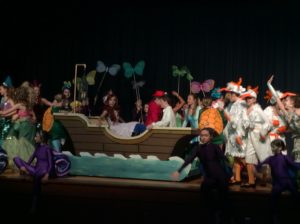 little mermaid boat scene